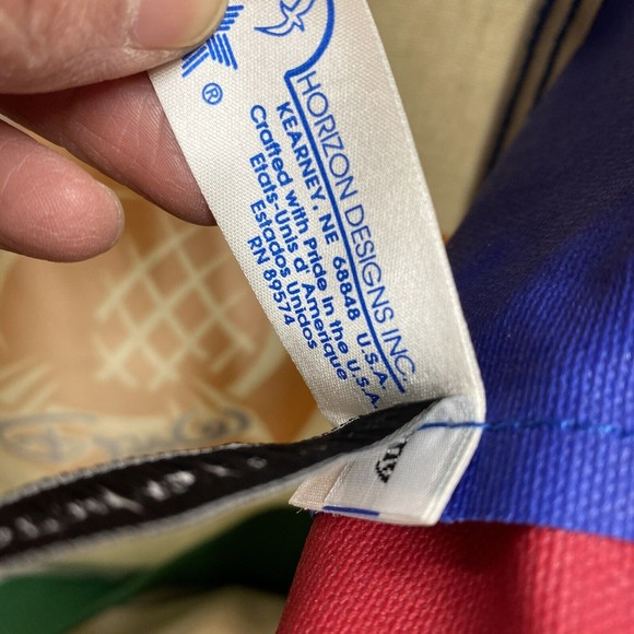 VINTAGE 90s WALT DISNEY WORLD 4 PARK CANVAS BAG New Made in USA great quality - Picture 7 of 10